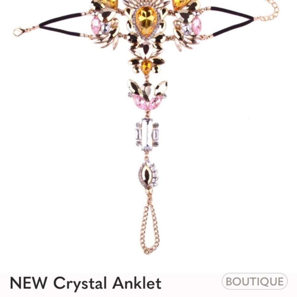 Crystal Anklet (mate) - Picture 2 of 2